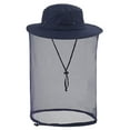 thumbnail image 5 of ZenCart Mosquito Head Net Hat for Men Women Wide Brim Sun Protection Boonie Hats with Veil Mesh Protection from Insect for Fishing Hiking, 5 of 8