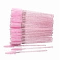 thumbnail image 3 of QUTETN 50pcs/ 100pcs Disposable Crystal Eyelash brush Mascara Wands Applicator Eye Lash brushes Eyelash Extension women Makeup tools, 3 of 4