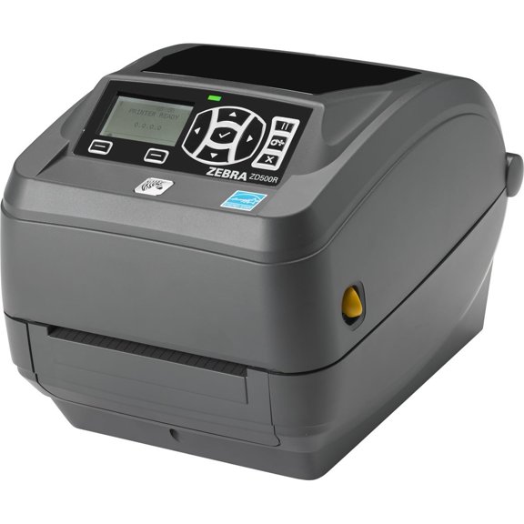 Restored Zebra ZD500R 4-Inch UHF RFID Thermal Transfer Label Printer 300 DPI WiFi Bluetooth Ethernet ZD50043-T013R1FZ
