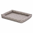 thumbnail image 2 of Mid-West Metal Products 277431 24 in. Quiet Time Couture Ashton Bolster Pet Bed - Blue, 2 of 3