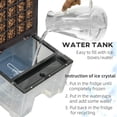 thumbnail image 6 of 32" Evaporative Air Cooler with 3.2 Gal Water Tank, 60° Oscillating, 3-In-1 Ice Cooling Fan, Portable Swamp Cooler with Humidifier, 6 of 10