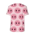 thumbnail image 2 of Daiia Pig Nose Mens Baseball Jersey Button Down Shirts Short Sleeve Sports Uniforms-Large, 2 of 9