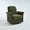 Dark Green, variant on Jopath Swivel Accent Chair,Modern Barrel Armchair Reading Accent Chair with Wood Base for Living Room,Bedroom,Cream