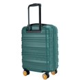 thumbnail image 2 of Yougu 18.5-Inch Adult Spinner Rolling Luggage,Dark Green, 2 of 9