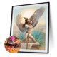 thumbnail image 1 of Cuadros Decorativos Kit de pintura de diamante 5D Angel Girl Full Round Drill DIY Wall Art (sz1668) Tmvgtek embutido en tela, 1 of 9