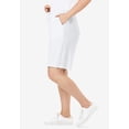 thumbnail image 3 of Woman Within Plus Size Sport Knit Short, 3 of 6