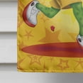 thumbnail image 4 of Carolines Treasures APH3874CHF Frog Swing Dancing Flag Canvas House Size, 4 of 4