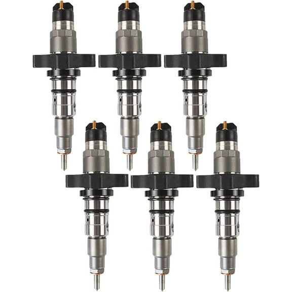 6PCS Fuel Injectors 0445120238 0986435505 Replacement Compatible with Cummins 5.9L Diesel Dodge Ram 2004-2009