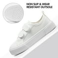 thumbnail image 3 of HARVEST LAND Toddler Shoes Boys Girls Slip on Sneakers Cushioned Canvas Dress Shoes for Kids, 3 of 8