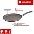 thumbnail image 2 of Sartén Comal Crepera Antiadherente Italiano Royal Haus 28cm Royal Haus  Marmoleado, 2 of 4
