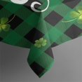 thumbnail image 4 of St.Patrick's Day Shamrock Leaf Tablecloth,Wipeable Polyester Table Cover for Rectangle Tables,Foldable Tableclothes Cute Tablecloths for Dining Room Camping Indoor Outdoor, 4 of 6