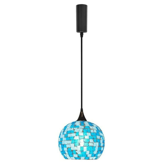Kiven H Track Pendant Lightning,Adjustable Cord Length,Modern H Track Lighting Pendant Lights with Glass Shade, 1 Light