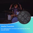 thumbnail image 4 of yingyy 6Pcs Snare Drum Mute Pads Set Damper Kit Shock-Absorbing Instrument Supply, 4 of 6