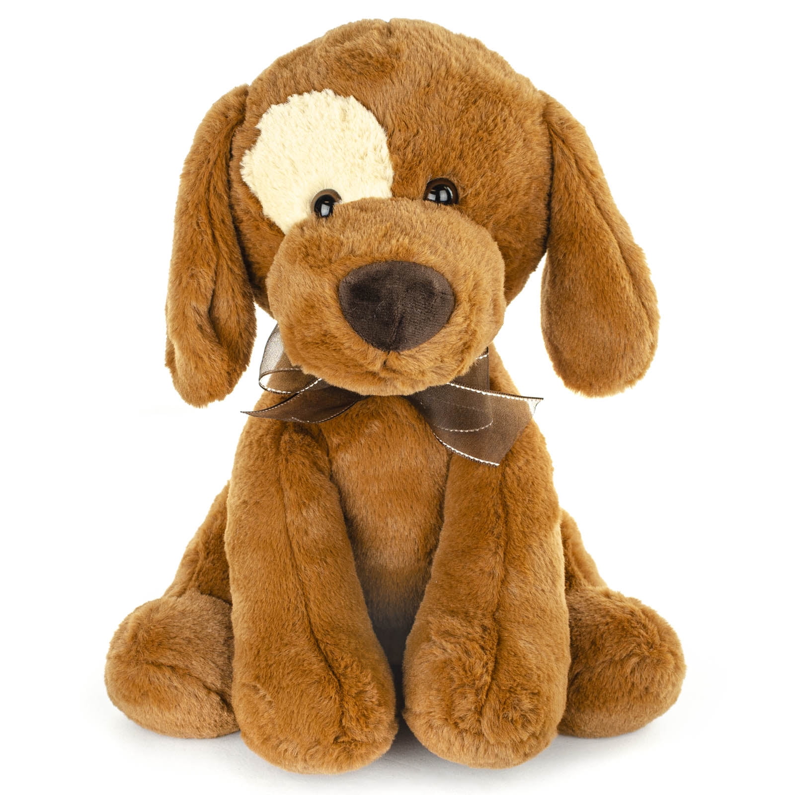 brown dog plush