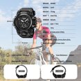 thumbnail image 7 of SKMEI Men's Watch Multifunctional Military Sports Watch Led Digital Waterproof Alarm Watch Stopwatch, 7 of 7