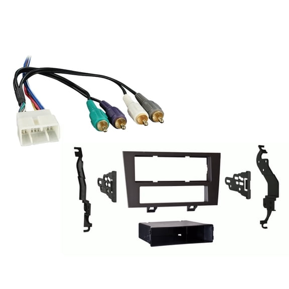 Fits Lexus ES 300 1992-1996 Metra Single DIN Dash Kit with Harmony Radio Harness