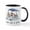 White/Black Inside, variant on CafePress - Pontoon Boat Mug - 11 oz Ceramic Mug - Novelty Coffee Tea Cup