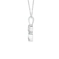 thumbnail image 2 of ANGARA Natural Diamond Swirl Pendant in 925 Sterling Silver for Women (Size-4.6mm| Color-I-J| Clarity-I1-I2) | April Birthstone, Anniversary, Jewelry Gift for Women | Natural Diamond Necklace, 2 of 8