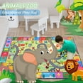 thumbnail image 4 of Dwelke Kids Rugs Animals Zoo Carpet Play Rug for Playroom ABC Educational Mat Alphabet Area Rug, 4'x6', 4 of 6