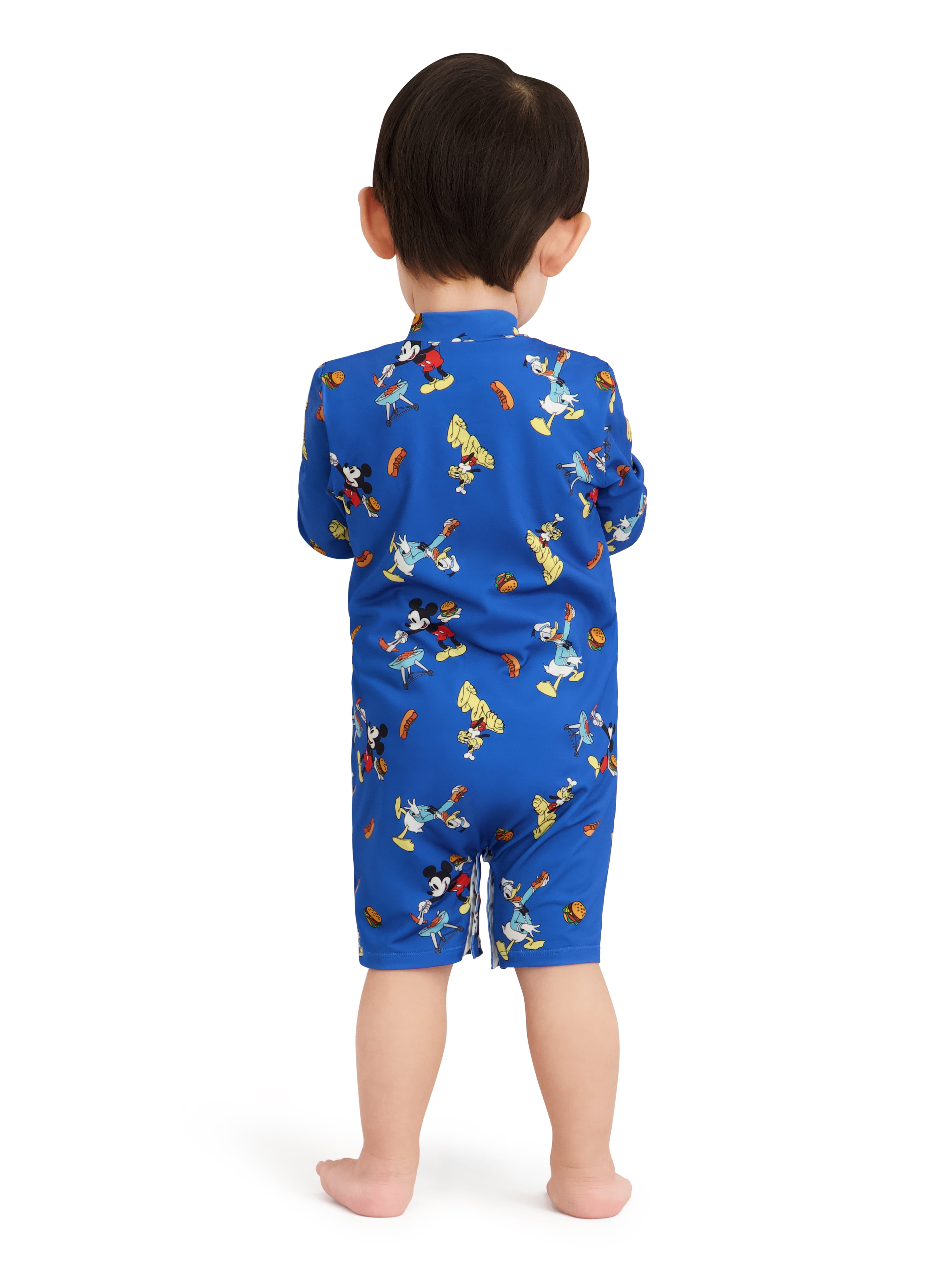 Character Baby Boy One- Piece Rash Guard Swimsuit, Sizes 0/3M- 24M
