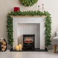 thumbnail image 2 of Christmas Tree Decorations,1PC Simulation Rattan Christmas Tree Pendant Green 106.29in,Decorative Rattan Ring PVC Holiday Garland,Christmas Decorations for The Home, 2 of 8