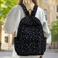 thumbnail image 2 of WAYUTE Kids Backpack Lightweight Corduroy School Backpack for Fall Winter Comfortable Shoulder Laptop Compatible Tote Bookbag Casual Outdoor Travel, 2 of 4