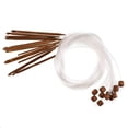 thumbnail image 1 of Juego De Ganchillo De Bambú De 12 Uds., Gancho De Ganchillo Tunecino Afgano Con Tubo De Plástico, Hilo De Cable, Aguja De Tejer Para Tejer Alfombras, Mantas Methold  TO004618-00, 1 of 6