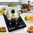 thumbnail image 6 of NutriChef PKST14 - Ceramic Cooktop, Electric Countertop Glass Burner Cooker, 6 of 7