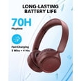 thumbnail image 3 of Auriculares supraaurales inalámbricos Soundcore H30i con 70 horas de reproducción, 3 of 7