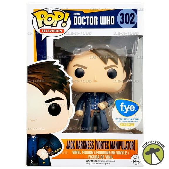 Pre-Owned Funko POP TV Doctor Who Jack Harkness Vortex Manipulator 302 Vinyl Figure