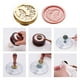 thumbnail image 5 of Cabeza De Sello Cute Pets Series cabeza de cobre esmaltada cabeza de cobre para tarjeta de boda (gato leopardo) Likrtyny Libre de BPA, 5 of 9