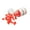 Red A, variant on JZROCKER 100Pcs Eyeleted Rims Bicycles Wheel Plug Bike Tire Pad Steel Rings Hole Plug