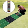 thumbnail image 6 of harayaa Game Practice Aid Training Courtyard Putter Trainer Hitting Golf Putting Mat Multicolor, 6 of 9