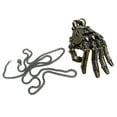 thumbnail image 6 of Biomechanical Necklace Mechanical Movable Finger Joints Robot Hand Charm Pendant Jewelry Accessory for Men Women, 6 of 9