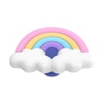 thumbnail image 4 of Soporte PopSockets PopoOut Rainbow Fluff para teléfono, 4 of 6