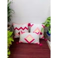 thumbnail image 2 of Maplepad Embroidered Cushion Cover Lumbar Pink 12"X20" PK2, 2 of 3