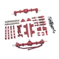 thumbnail image 2 of MERIGLARE RC Car Spare Parts Kits RC Accessories Sturdy RC Front Rear Axle RC Upgrade Metal for 1/12 MN82 LC79 RC Vehicles RC Hobby Car red, 2 of 8