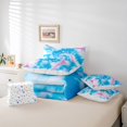 thumbnail image 6 of Manfei Gradient Tie Dye Twin Bedding Sets 7-Piece for Female Men Adults,Watercolor Artwork Bedding Comforter Set Microfiber,Abstract Ombre Breathable Sheet Sets,Ultra Soft Home Decor,Reversible, 6 of 8