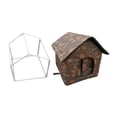 thumbnail image 4 of Casa para gatos impermeable para exteriores, cama aislante cálida, cómoda tienda de refugio para gatos callejeros, casa para mascotas para porche,, 4 of 9