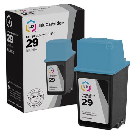 Ld remanufactured replacement cartridge for 29 / 51629a black