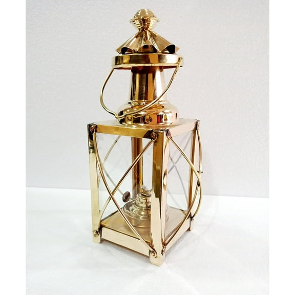 Nautical Vintage 12" Ship Lamp Boat Oil Lantern Maritime Collectible Home Decorative
