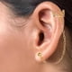 thumbnail image 5 of Pendientes colgantes de cadena de 2 piezas, pendientes de moda para mujer, Navidad, cumpleaños Hugo Aretes tipo ear cuff, 5 of 10