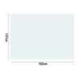 thumbnail image 3 of Plastic Table Cover Roll, Table Cover Roll, 54X72 in, Clear Transparent Protection, Surface Shielding, Dining Events, Clear Finish, 1 Pc, 3 of 8