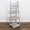Light Grey, variant on LINJH Merchants Distressed Ladder Shelf - Rustic Leaning Bookshelf for Home Decor (Gold)