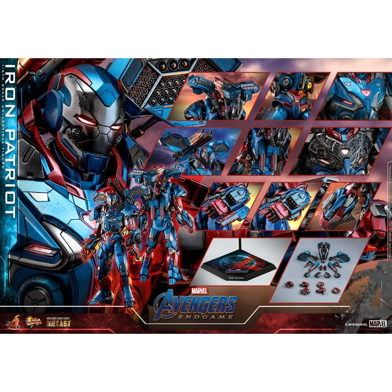 Marvel Avengers Endgame Iron Patriot Collectible Figure