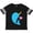 Football Black and White, variant on Cute Narwhal Boys Toddler T-Shirt