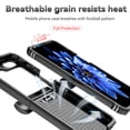 thumbnail image 3 of Elehold for Samsung Galaxy Z Flip 6 Case with Screen Protector, Hinge Protection Rugged Protective Phone Case with Rotating Ring Holder Kickstand for Galaxy Z Flip 6 5G,Black, 3 of 8