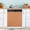 Brown, variant on Dailycode Dishwasher Magnet Cover Magnetic Fridge Door Cover Home Kitchen Decor, Light Pink, 23"x 26"