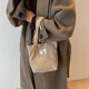 thumbnail image 5 of Pupae Bolso de pana, bolsas de compras reutilizables, bolso de mano informal para mujer, bolso de viaje de playa para mujeres y niñas, 5 of 5