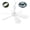 With switch, variant on Tibvox 42cm Portable Ceiling Fan with 6 Blades USB Tent Fans Canopy Fan for Camping